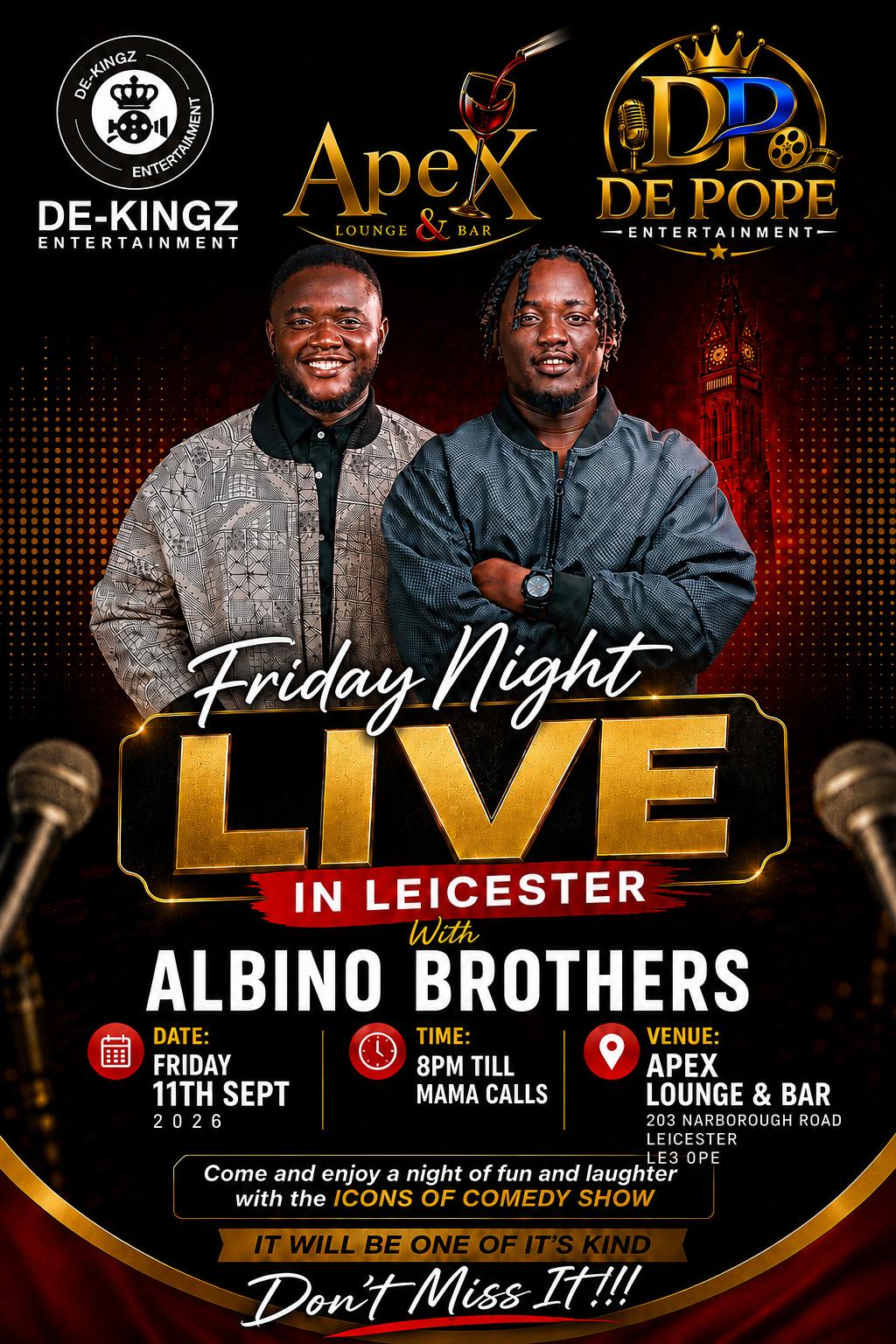 Apex Lounge & Bar in Leicester