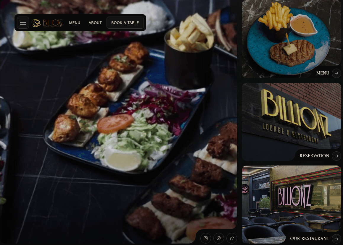 Billionz Lounge & Restaurant in Nottingham