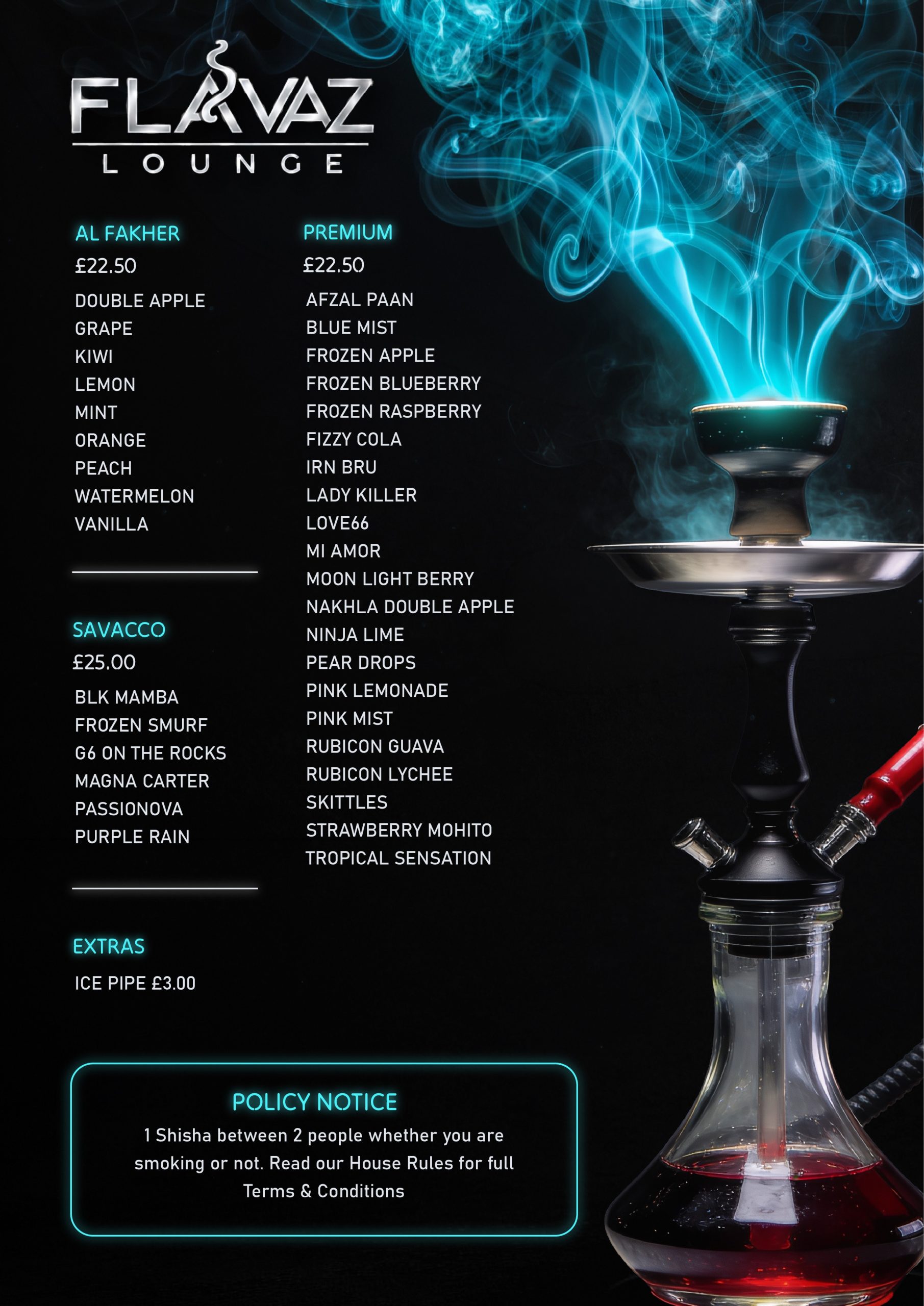Flavaz Shisha Lounge in Slough