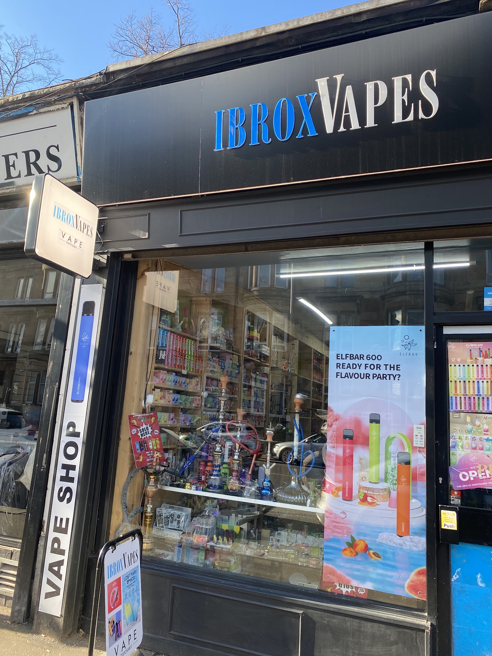 Ibrox Vapes & Shisha Centre in Glasgow