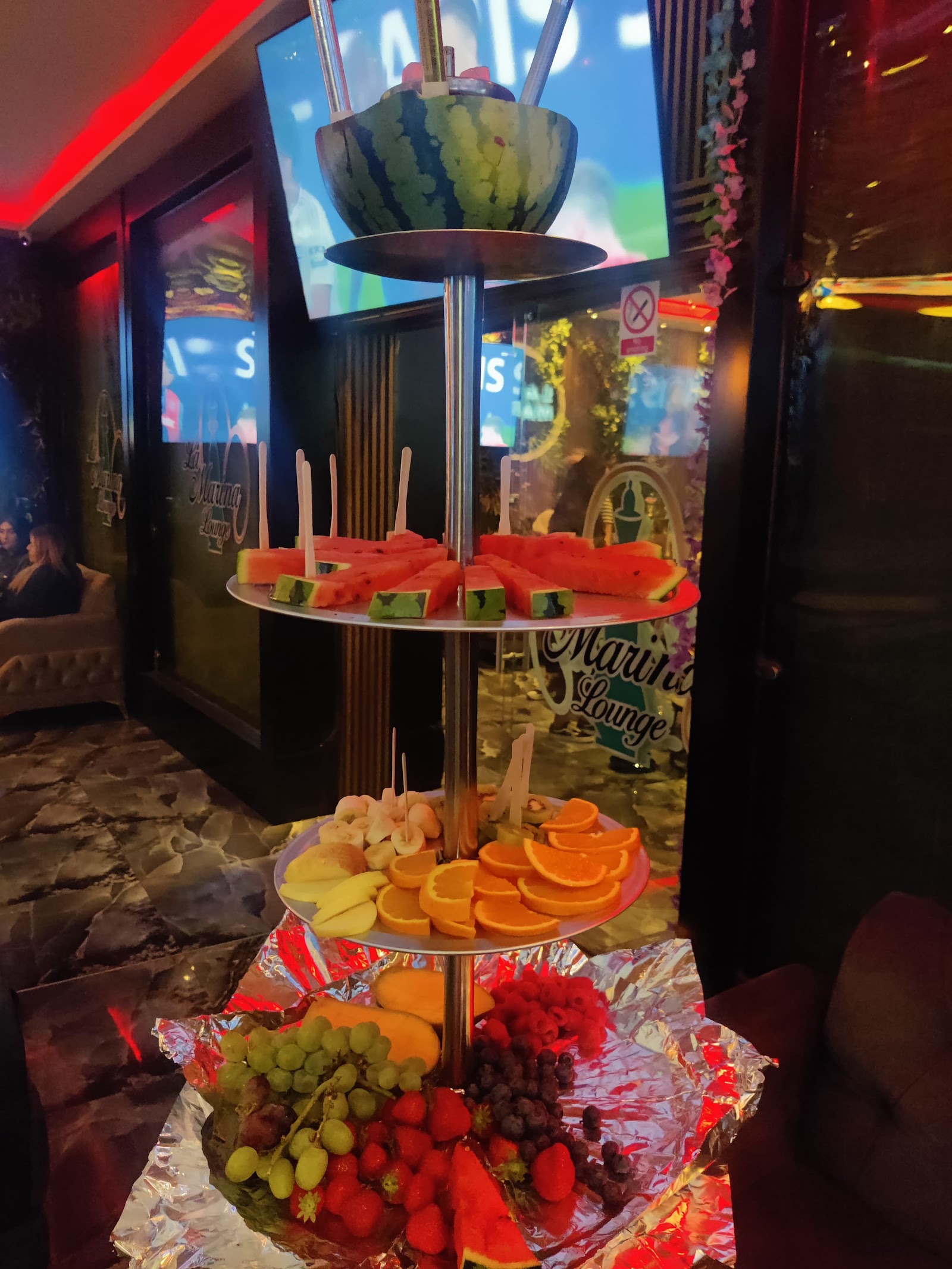 La Marina lounge in Glasgow