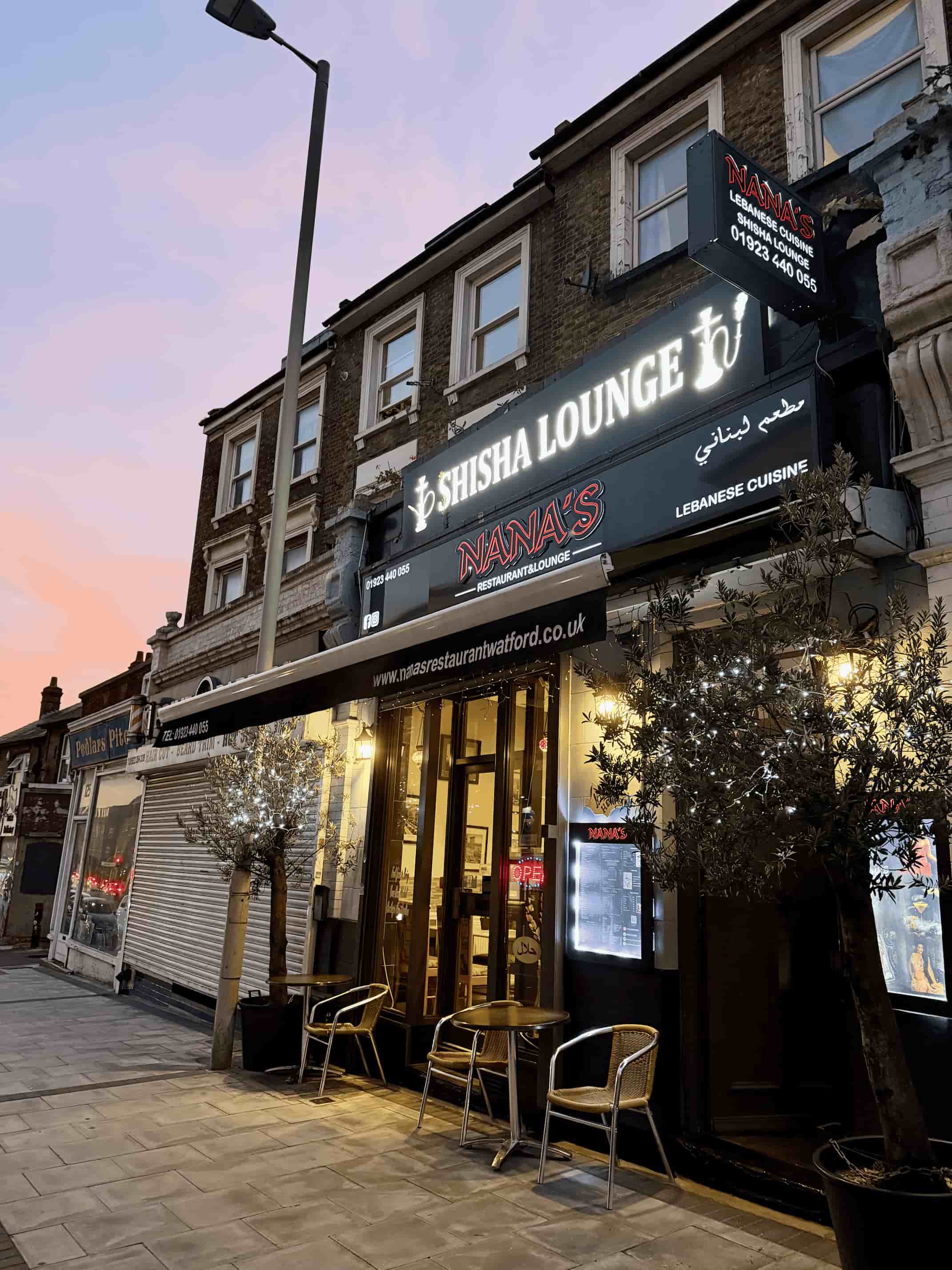 Nana's Restaurant & Lounge in Watford